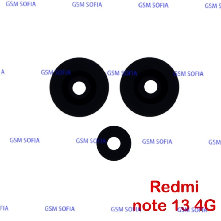 Set de 3 Lente De Camara Para Redmi Note 13 4G