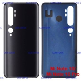 Tapa trasera batería para Xiaomi Mi Note 10/ Mi Note 10 PRO - Negro
