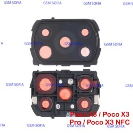 Embellecedor de lente Para Poco X3 / Poco X3 Pro / Poco X3 NFC