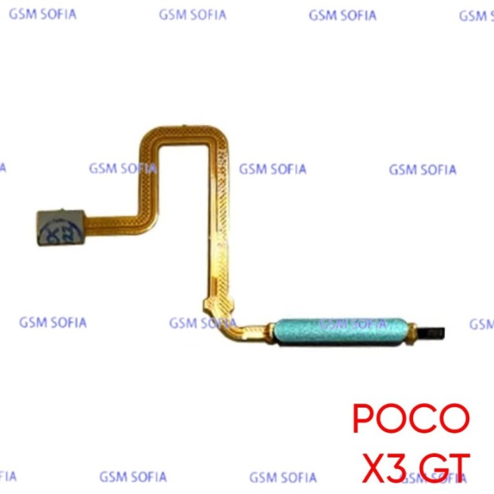 Flex Power lector de Huella Para Redmi Note 10 Pro 5G / Poco X3 GT - Azul