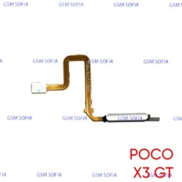 Flex Power lector de Huella Para Redmi Note 10 Pro 5G / Poco X3 GT - Plata