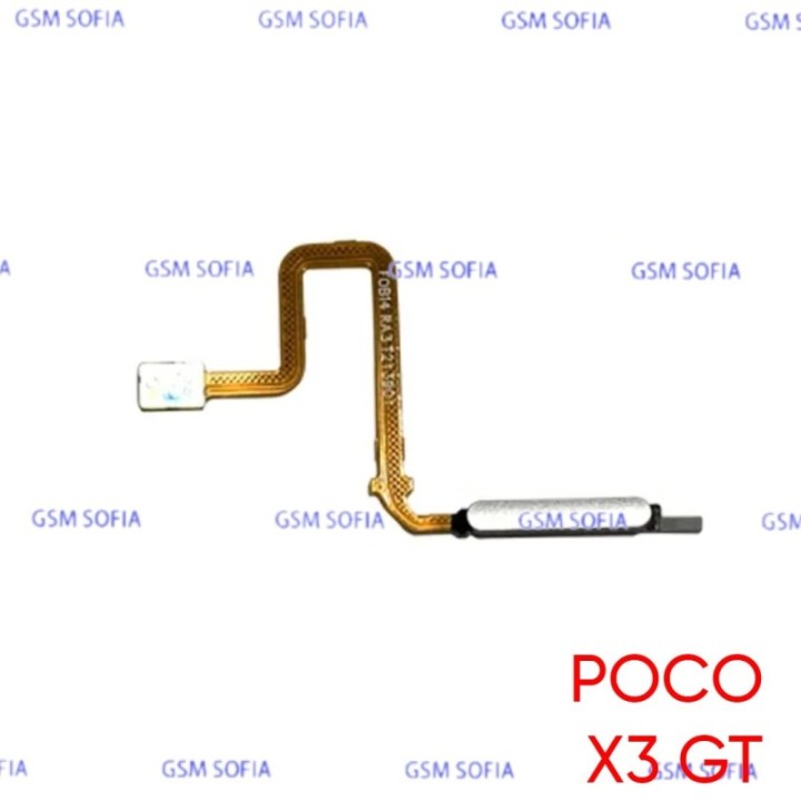 Flex Power lector de Huella Para Redmi Note 10 Pro 5G / Poco X3 GT - Plata