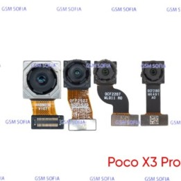 Juego de Camara trasera Completa Para Pocophone Poco X3 Pro