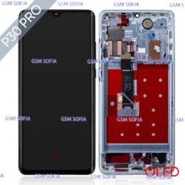 Pantalla Completa OLED Con Marco Para Huawei P30 Pro - Plata
