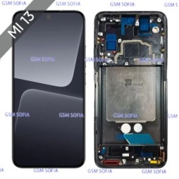 Pantalla Completa original con marco para Xiaomi MI 13 - Negro