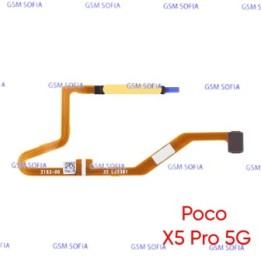 Flex Lector Huella Para Redmi Note 12 Pro 5G / Redmi Note 12 Pro Plus 5G / Poco X5 Pro 5G - Amarillo