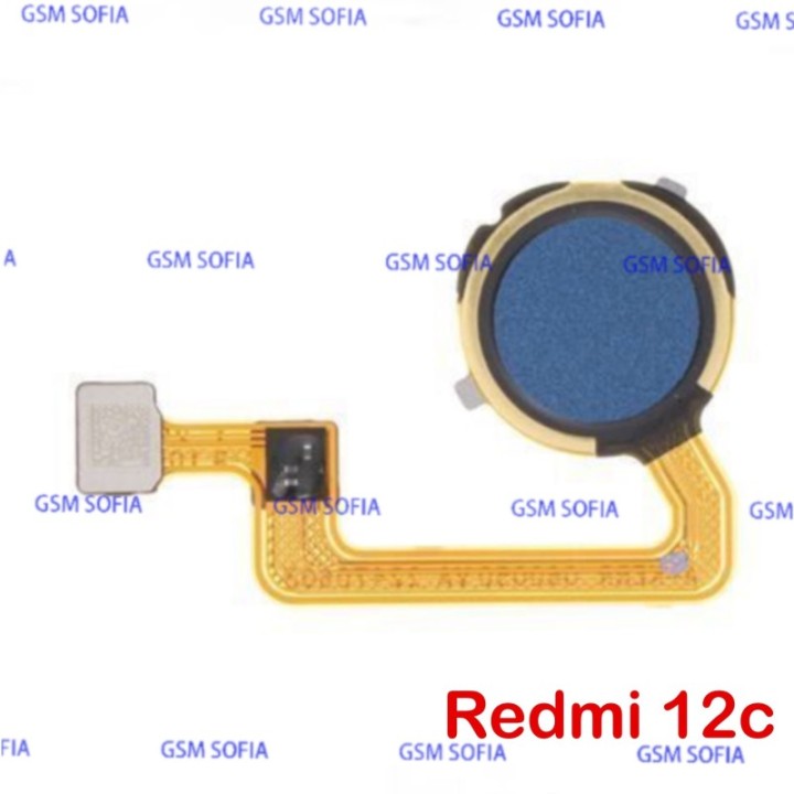 Flex de lector huella para Redmi 12c - Azul