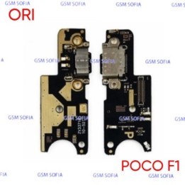 Placa Auxiliar Con Conector De Carga TipoC / Jack Audio / Microfono Para Xiaomi Poco F1