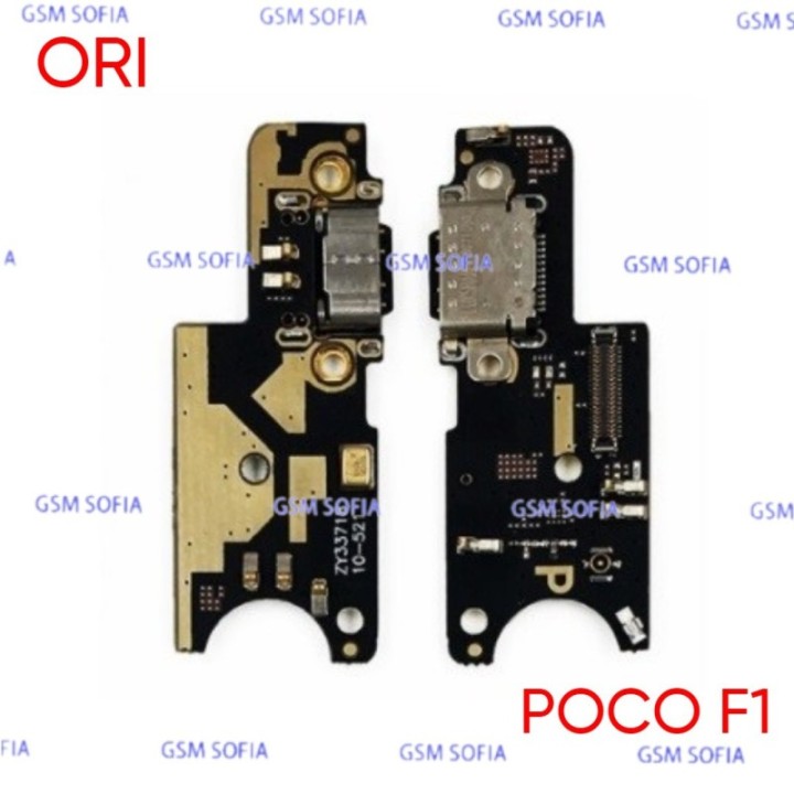 Placa Auxiliar Con Conector De Carga TipoC / Jack Audio / Microfono Para Xiaomi Poco F1