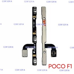 Flex Power Con Boton Encendido+Volumen Para Poco F1