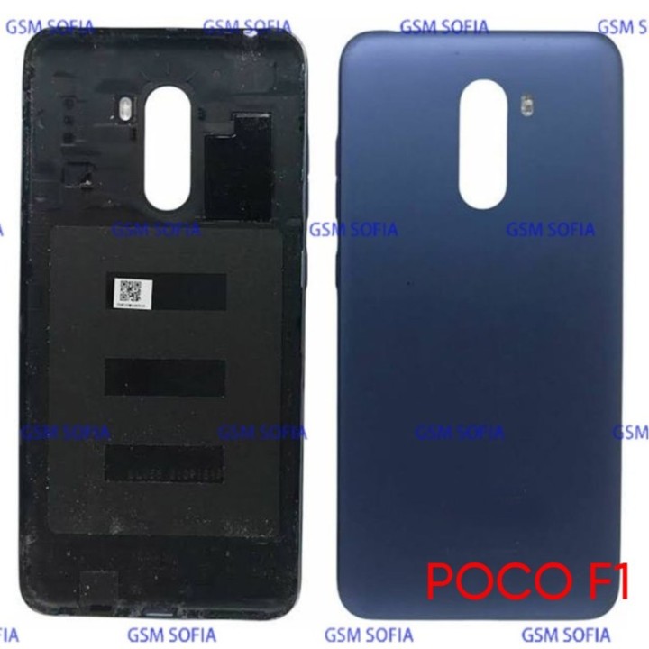 Tapa Trasera Para Poco F1 - Azul