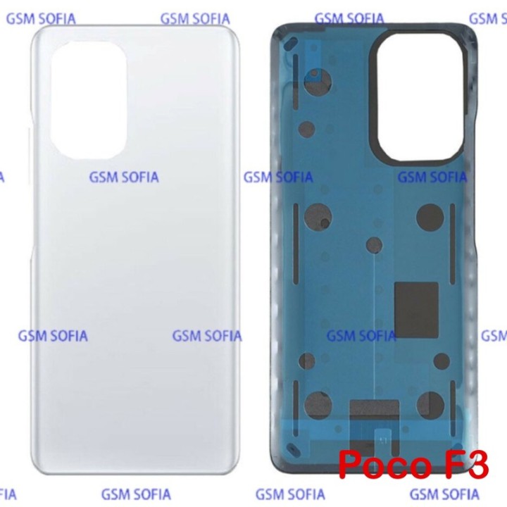 TAPA TRASERA PARA XIAOMI POCO F3 / POCOPHONE F3 - Blanco