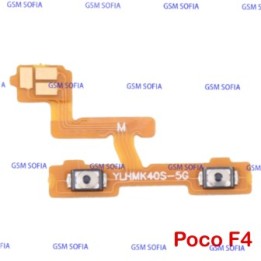 Flex Volumen Para PocoPhone F4 / Poco F4