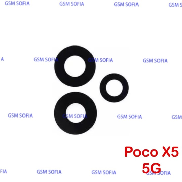 SET DE 3 LENTES PARA XIAOMI REDMI NOTE 12 5G / POCO X5 5G