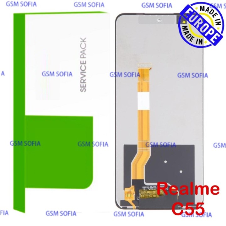 SERVIPACK Verde Pantalla Completa ORI EUROPEA Para oppo A79 5g /OPPO A98 5G CPH2529 / A58 4G /Realme C55/One plus nord CE 3 Lite