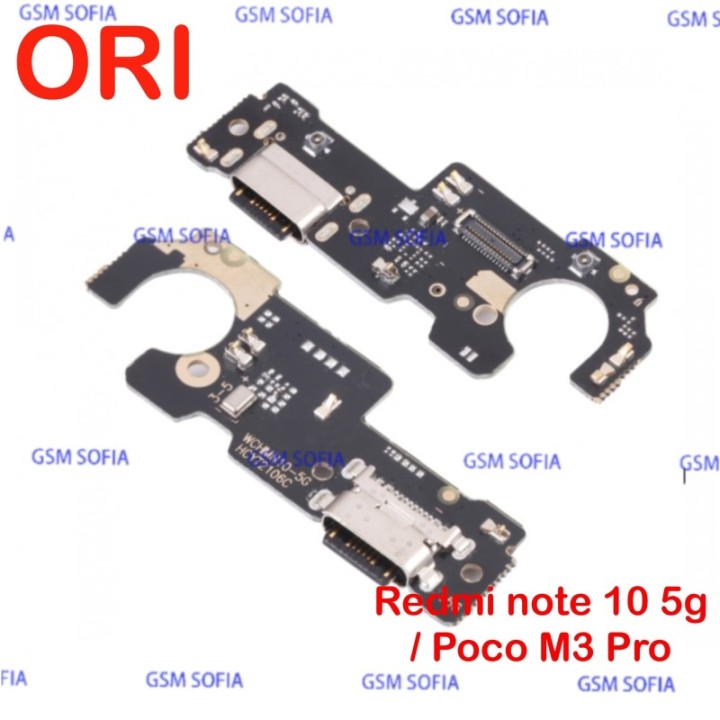 Placa De Carga Original Para Xiaomi Redmi Note 10 5G / Poco M3 Pro