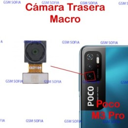 Flex con Camara Trasera Macro para Xiaomi Poco M3 Pro 5G