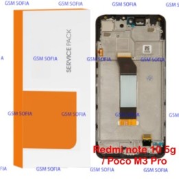 Pantalla completa original con marco para Xiaomi Redmi note 10 5g / Poco M3 Pro