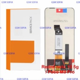 SERVICE PACK Pantalla Ori Sin Marco Para Xiaomi Pocophone Poco M3 Pro / M3 PRO 5G / REDMI NOTE 10 5G