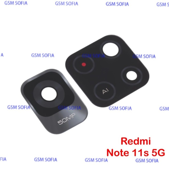 Set 2 lentes de cristal Para Redmi note 11s 5G