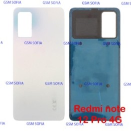 Tapa trasera Para Redmi note 12 Pro 4G - Blanco