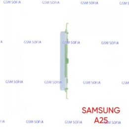Boton / Pulsador Lateral Volumen Para Samsung Galaxy A25 / A255 - Blanco