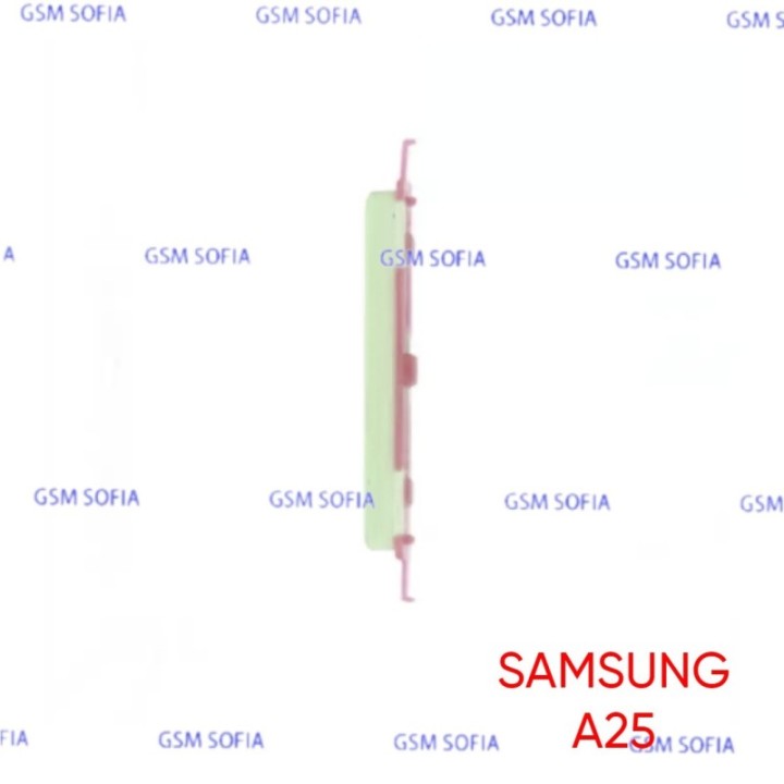 Boton / Pulsador Lateral Volumen Para Samsung Galaxy A25 / A255 - Amarillo