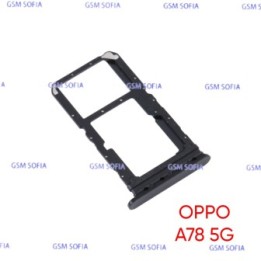 Bandeja sim Para Oppo A78 5G - Negro