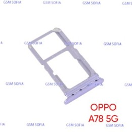 Bandeja sim Para Oppo A78 5G - Morada