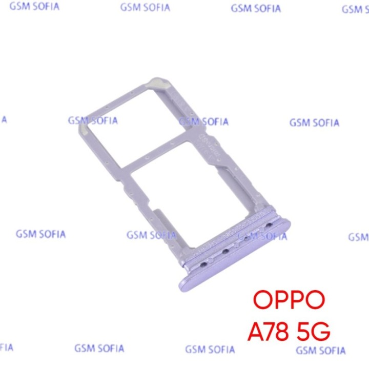 Bandeja sim Para Oppo A78 5G - Morada