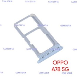 Bandeja sim Para Oppo A78 5G - Azul