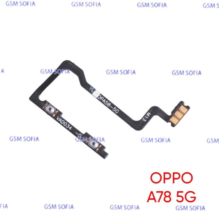 Flex Volumen Para Oppo A78 5G