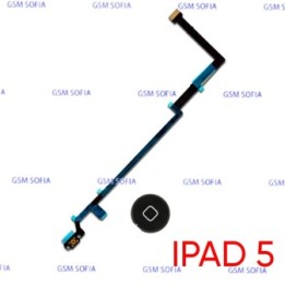 Flex botón con botón Home para iPad 5 A1474/ A1475 / A1476 - Negro