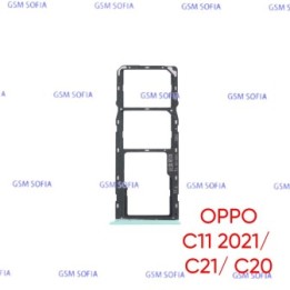 Bandeja sim Para Realme C11 2021 / Realme C21 / Realme C20 - Verde