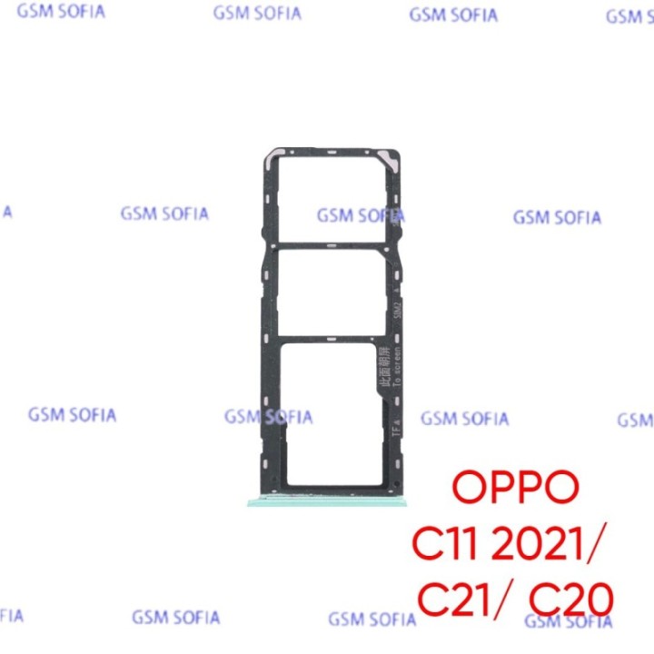 Bandeja sim Para Realme C11 2021 / Realme C21 / Realme C20 - Verde
