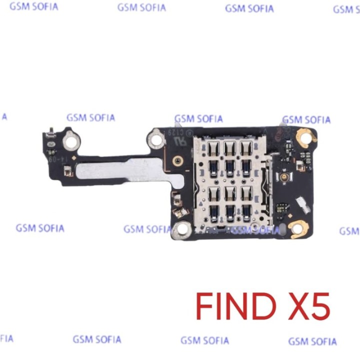 Placa de Microfono con Lector de sim Para Oppo Find X5 / Find X5 Pro
