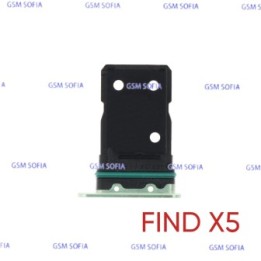 Bandeja sim  Para Oppo Find X5 / Find X5 Pro - Verde