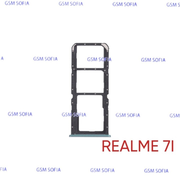 Bandeja sim  Para Realme 7i - Verde