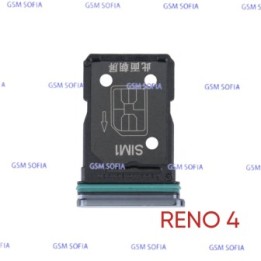Bandeja sim Para Oppo Reno 4 5G - Negro