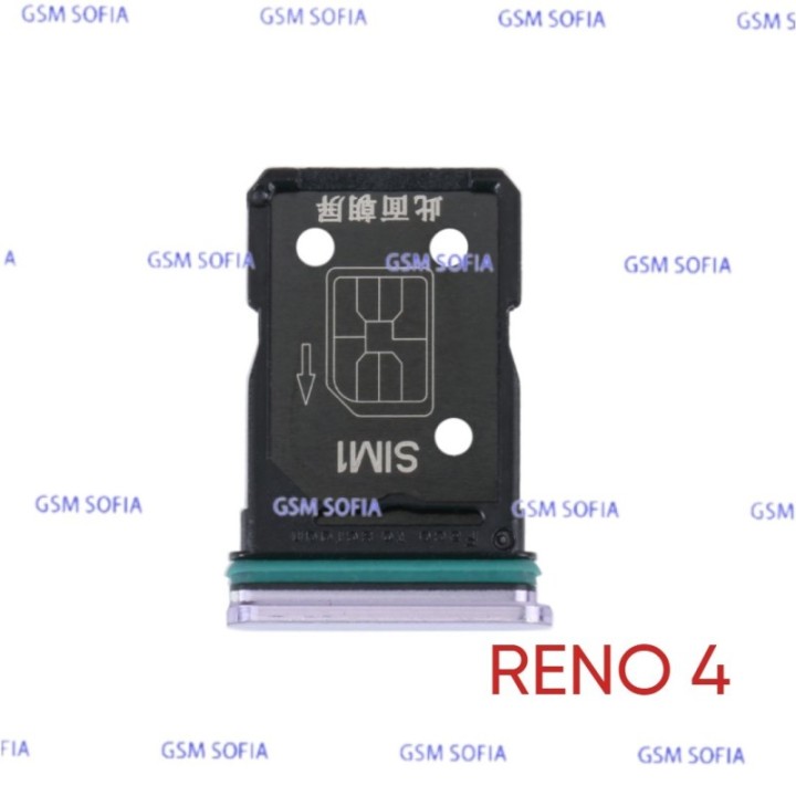 Bandeja sim Para Oppo Reno 4 5G   - Lila