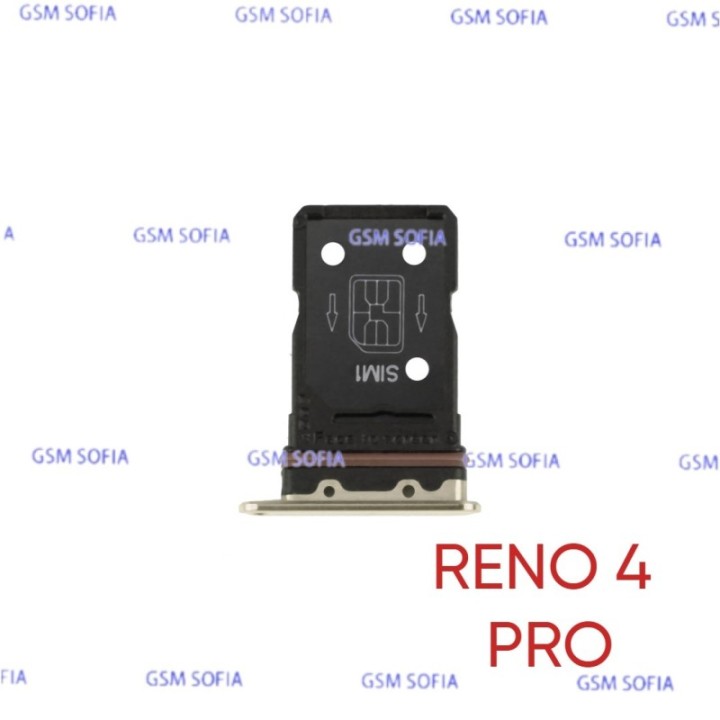 Bandeja sim Para Oppo Reno 4 Pro 5G- Oro