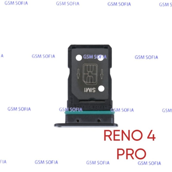 Bandeja sim Para Oppo Reno 4 Pro 5G- Negro