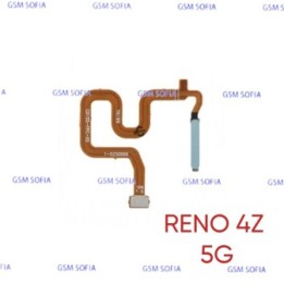 Flex Lector de huella + Power Para Oppo Reno 4Z 5G - Verde