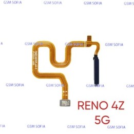 Flex Lector de huella + Power Para Oppo Reno 4Z 5G - Negro