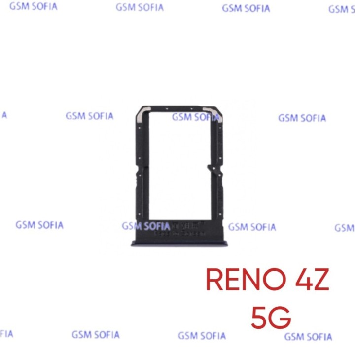Bandeja sim Para Oppo Reno 4Z 5G - Negro