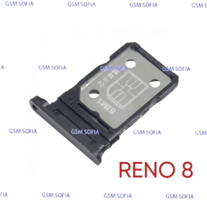 Bandeja sim Para Oppo Reno 8 5G - Negro