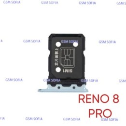 Bandeja sim Para Oppo Reno 8 Pro - Azul