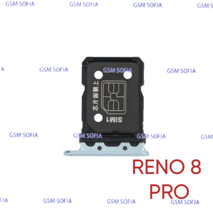 Bandeja sim Para Oppo Reno 8 Pro - Azul