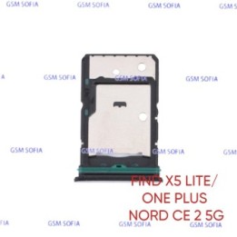 Bandeja sim Para Oppo Find x5 Lite  - Negro