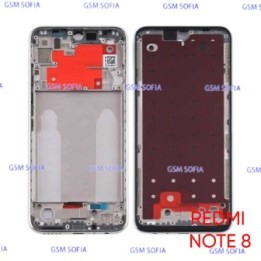 Chasis Frontal / Carcasa Delantera Para Xiaomi Redmi Note 8 - Plata